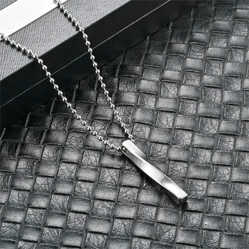 Rhombus Titanium Necklace