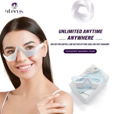 Masque de soin anti-âge pour le contour des yeux à lumière rouge