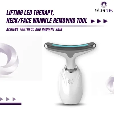 Sæt med 3 - Lift, Sculpt & Glow Toolkit - LED-terapi, elektrisk Gua Sha & mikrostrømstoningsenhed til strålende hud