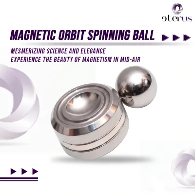 Magnetisk omloppsbana – snurrande kula