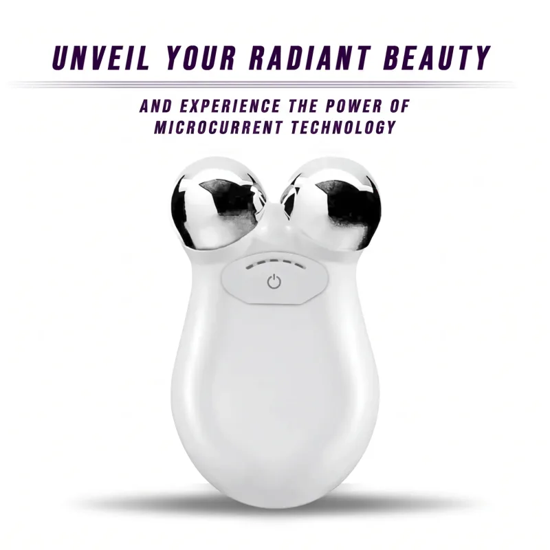 Sæt med 3 - Lift, Sculpt & Glow Toolkit - LED-terapi, elektrisk Gua Sha & mikrostrømstoningsenhed til strålende hud