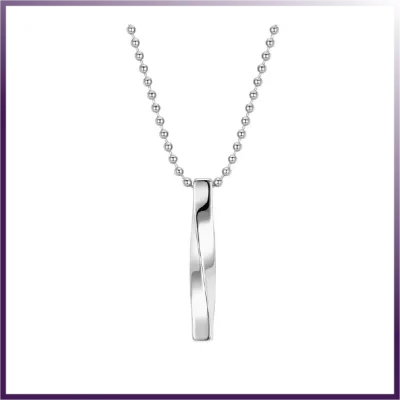 Rhombus Titanium Necklace