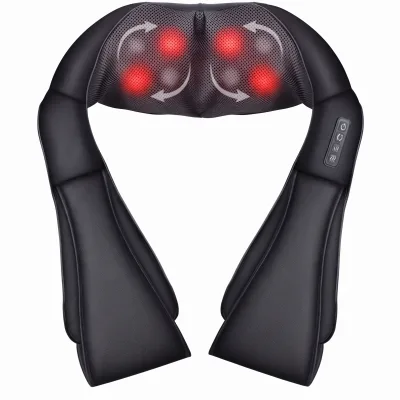 Nakke- og skuldermassager med varme