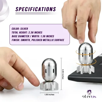 Metal Mini Torpedo Fidget Spinner