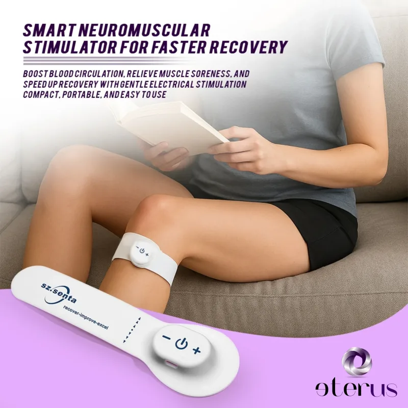 Muscle Recovery & Circulation Stimulator -Leg & Lower Limb Pulse Therapy Patch